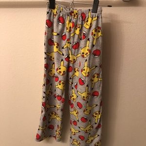 boys size 8 Pokeman pajajma pants